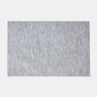 Tapis de porte personnalisés gris pour la maison