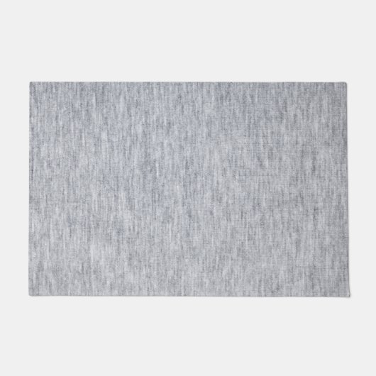 Tapis de porte personnalisés gris pour la maison (Devant)