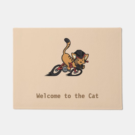 Tapis de porte pour chat (Devant)