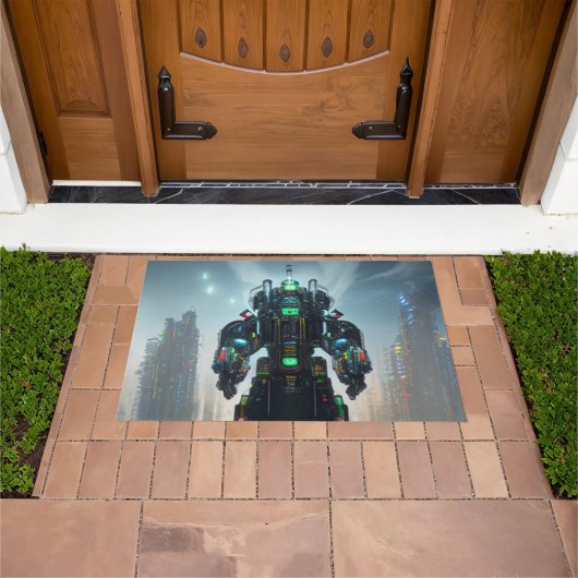 Tapis de porte Robot 4 (De plein air)