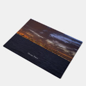 Tapis de porte Skyline de Chicago (Incliné)