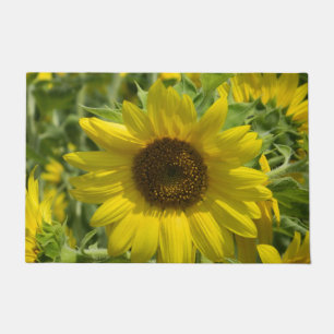 Tapis de porte Tournesol d'été
