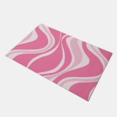 Tapis de porte Vagues Roses (Incliné)