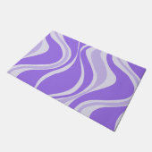 Tapis de porte Vagues Violettes (Incliné)