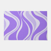 Tapis de porte Vagues Violettes (Devant)