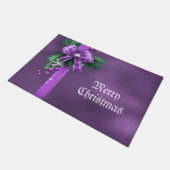Tapis de portes de vacances pourpre Bow (Incliné)