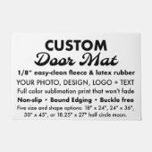 Tapis de portes grand format personnalisé 24 pouce (Devant)