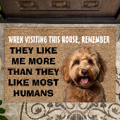 Tapis de portes personnalisées Groodle