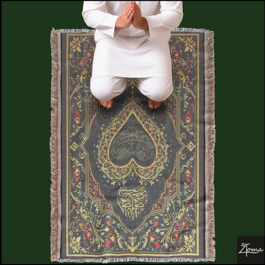 Tapis de prière jetez la couverture
