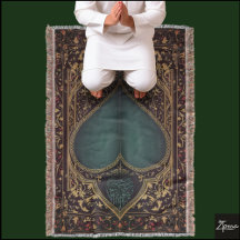 Tapis de prière jetez la couverture