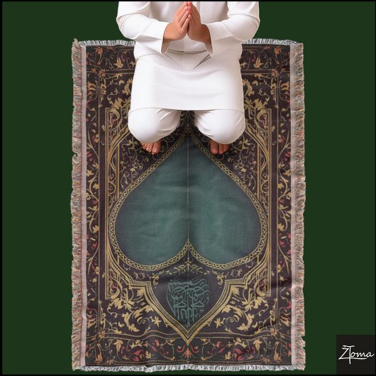 Tapis de prière jetez la couverture