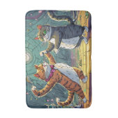 Tapis de salle de bain Chats Danseurs ! (Devant (Vertical))