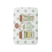 Tapis de salle de bain Mason jars (Devant (Vertical))