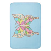 Tapis de salle de bain Papillon (devant Vertical)