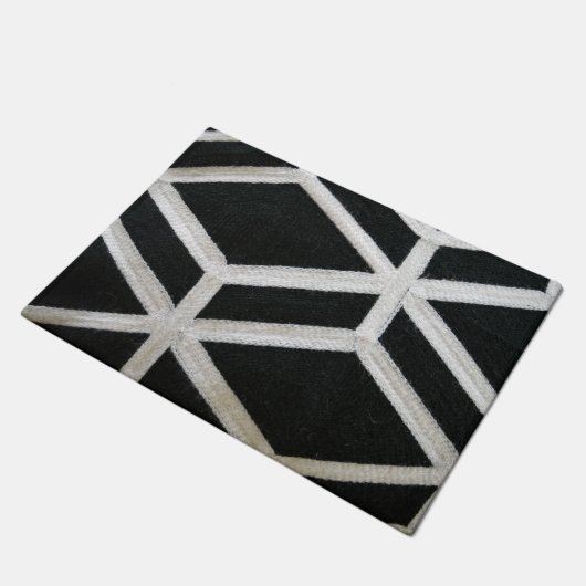 tapis de seuil noir (Incliné)