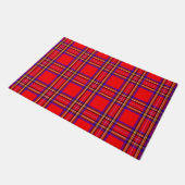 Tapis de sol à carreaux rouges (Incliné)