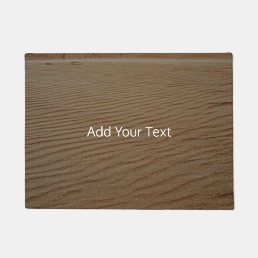 Tapis de sol abstrait Dune de sable par Shirley Ta (Devant)
