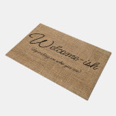 Tapis de sol - Bienvenue-ish (Incliné)
