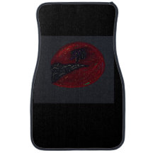 Blood Moonlit Night Car Mats