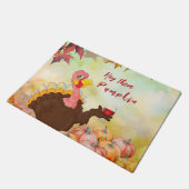 Tapis de sol Bonjour Citrouille (Incliné)