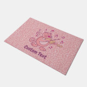 Tapis de sol Chat Rose avec Violon (Incliné)