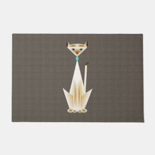 Tapis de sol chat siamois