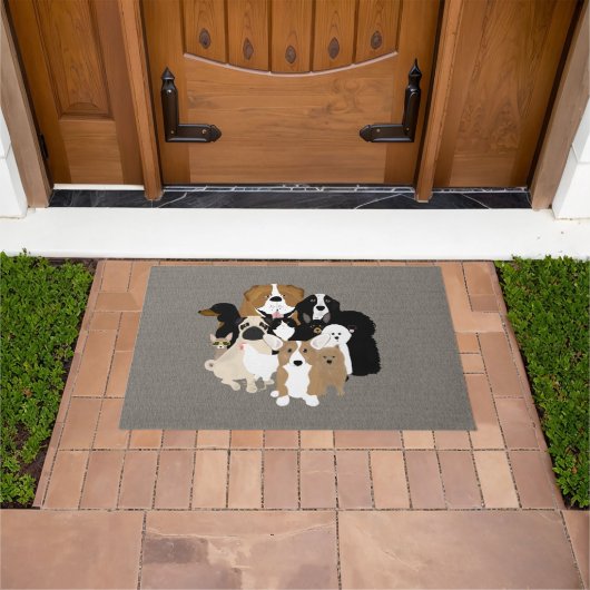 Tapis de sol Chiens, Chat, Poulet (De plein air)