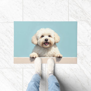 Tapis de sol Coton de Tulear Art
