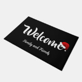 Tapis de sol de bienvenue de Noël (Incliné)