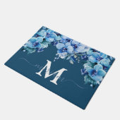 Tapis de sol de cuisine de luxe : Fleurs d'orchidé (Incliné)