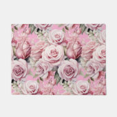 Tapis de sol de cuisine - Roses roses (Devant)