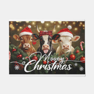 Tapis de sol de Noël Joyeuses Fêtes – Bienvenue fe