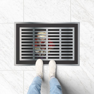 Tapis de sol de nouveauté d'Halloween de clown eff