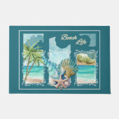Tapis de sol de plage coloré (Devant)