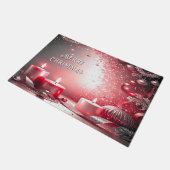 Tapis de sol décoratif pour les fêtes de Noël avec (Incliné)