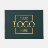 Tapis de sol d'entrée avec logo commercial moderne (Devant)