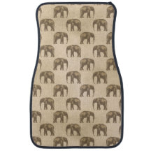 Élégant Chic Animaux Vintage Élégant Éléphant