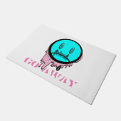 Tapis de sol Émoticône Pastel Goth qui pleure Va-t (Incliné)