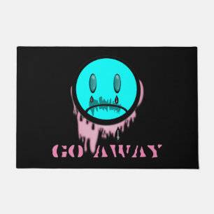 Tapis de sol Émoticône Pastel Goth qui pleure Va-t