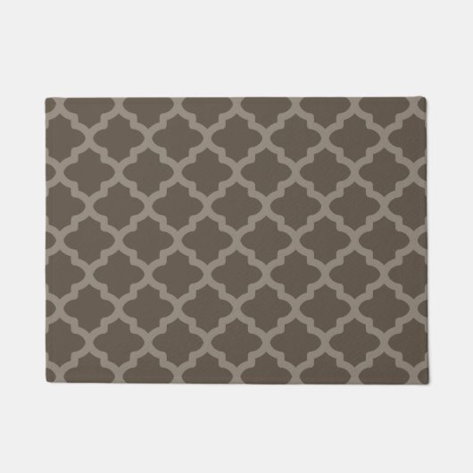 Tapis de sol en chocolat marron gras (Devant)