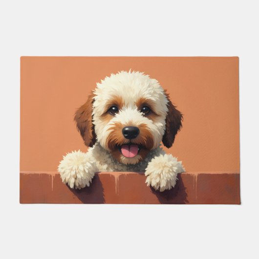 Tapis de sol en forme de Lagotto Romagnolo (Devant)