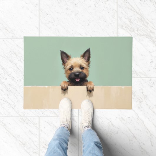Tapis de sol en forme de Terrier Cairn (Intérieur)