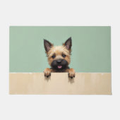Tapis de sol en forme de Terrier Cairn (Devant)