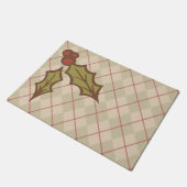 Tapis de sol en houx de Noël (Incliné)