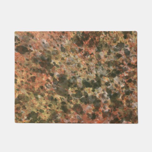 Tapis de sol en marbre marron Classique (Devant)