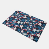 Tapis de sol étoiles patriotiques (Incliné)