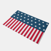 Tapis de sol étoiles patriotiques (Incliné)