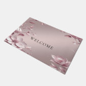 Tapis de sol floral rose délicat (Incliné)