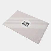 Tapis de sol - Formes Abstraites Blanches - Ajoute (Incliné)