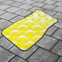 Géométrique jaune et blanc